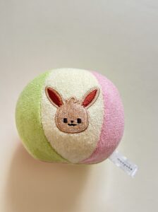 モンポケ・イーブイ：ラトルセット箱・ボール