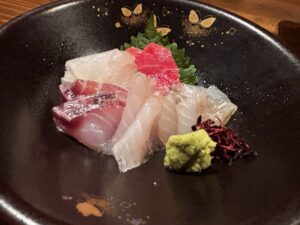 栃木・那須「茜庵」宿泊レポ｜食事お刺身