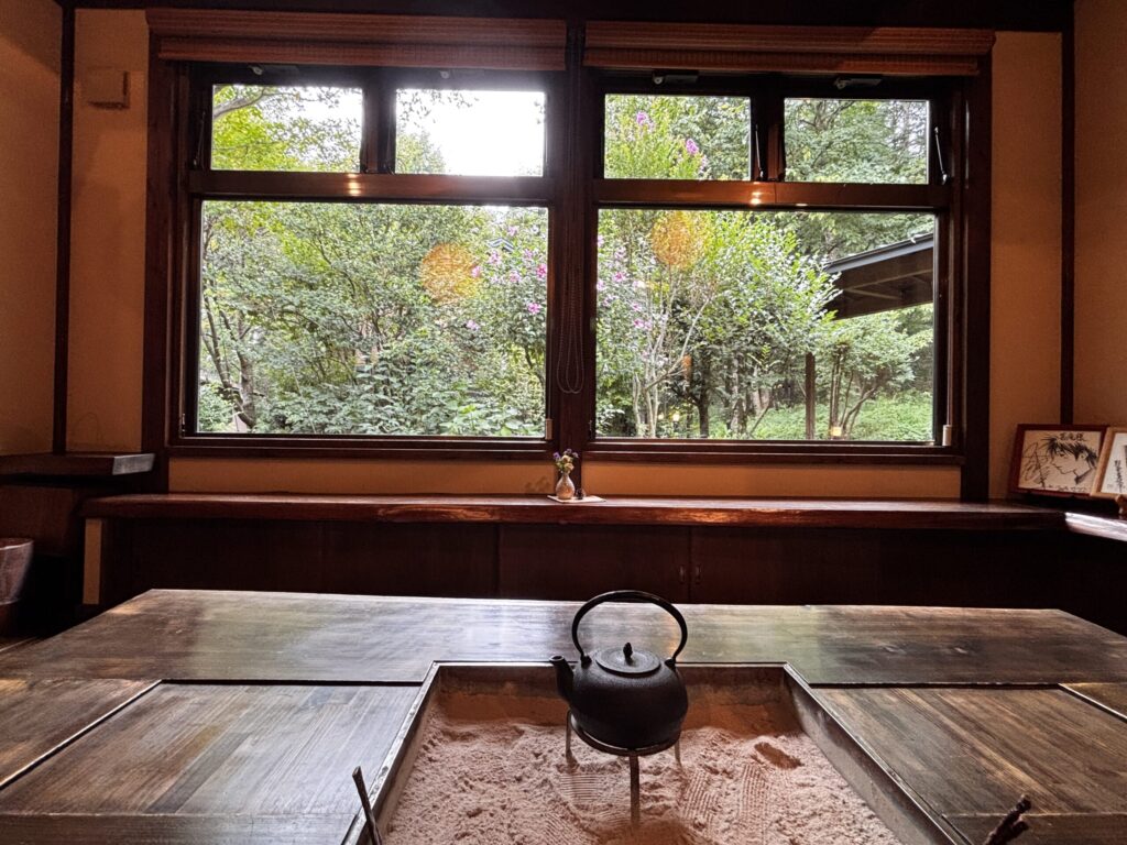 栃木・那須「茜庵」宿泊レポ｜ロビー