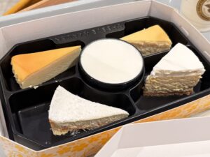 チーズガーデン那須本店子連れレポ｜チーズケーキ食べ比べ