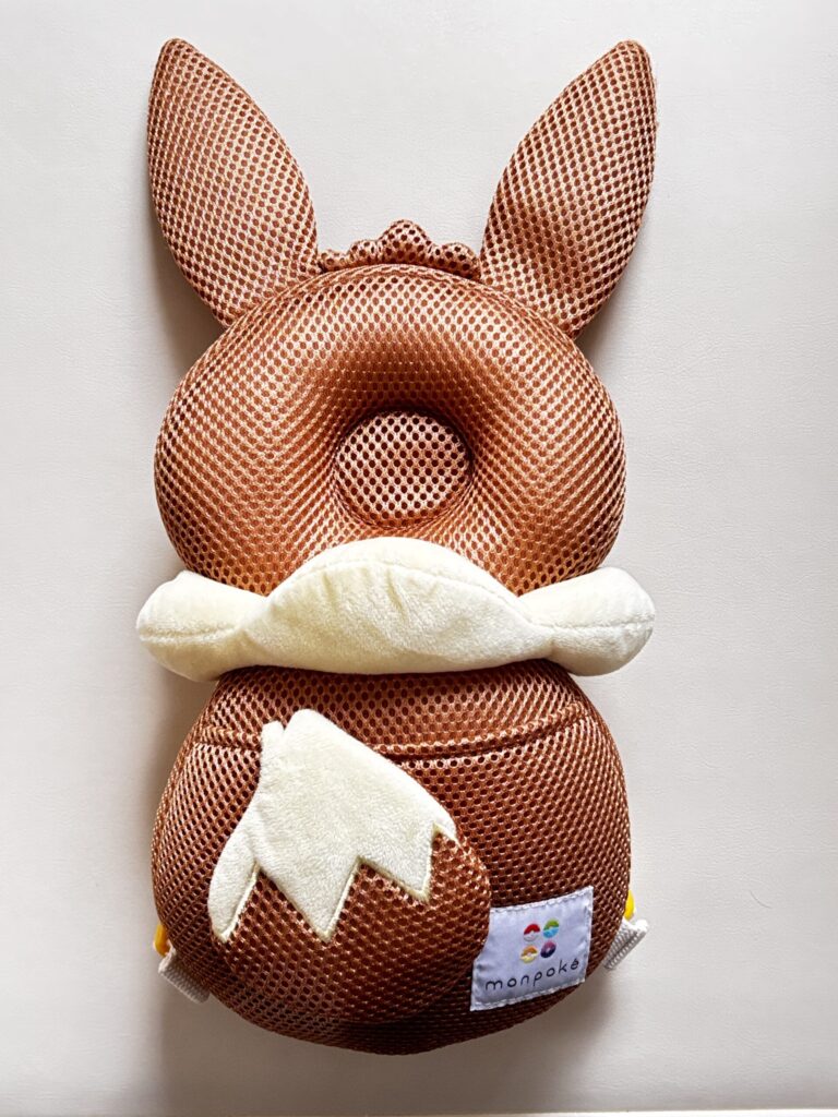 【モンポケ・転倒防止 洗えるよちよちリュック】イーブイ