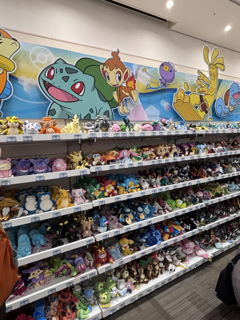 イオン羽生ポケモンセンター出張所ショップ内写真グッズ