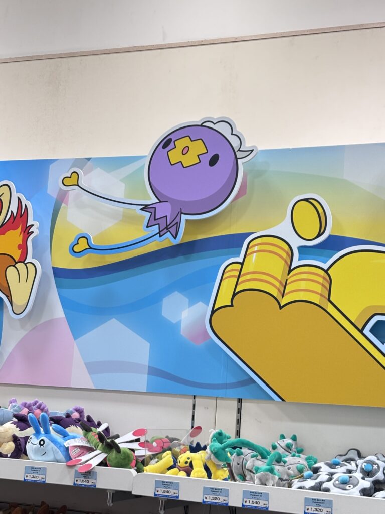 イオン羽生ポケモンセンター出張所ショップ内写真
