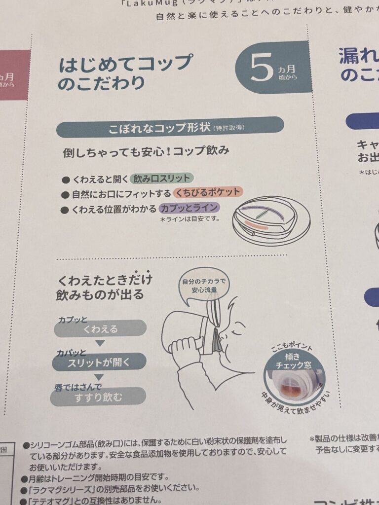 モンポケ・コンビ ラクマグ プラスチックタイプセット