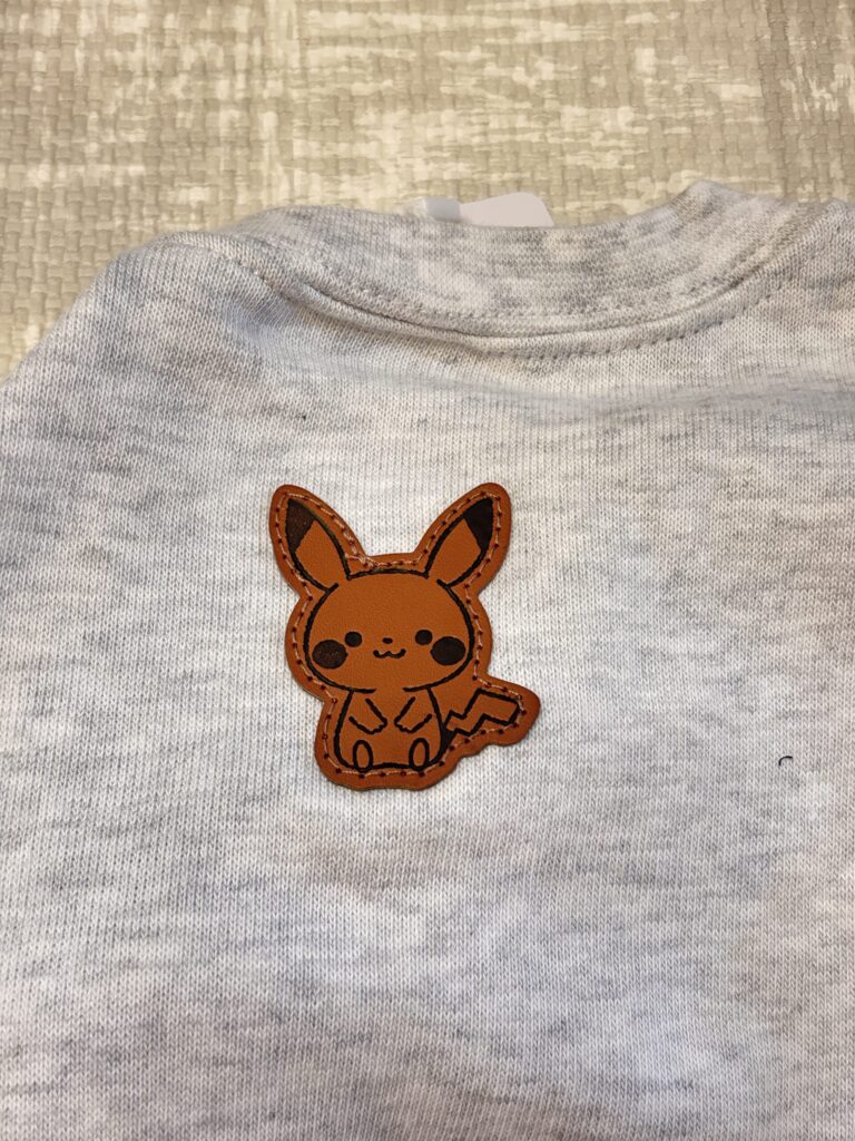 2026秋モンポケ×petit main・刺しゅう長袖Tシャツ