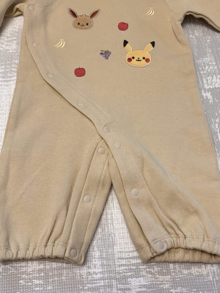 2026秋モンポケ×petit main・カバーオール
