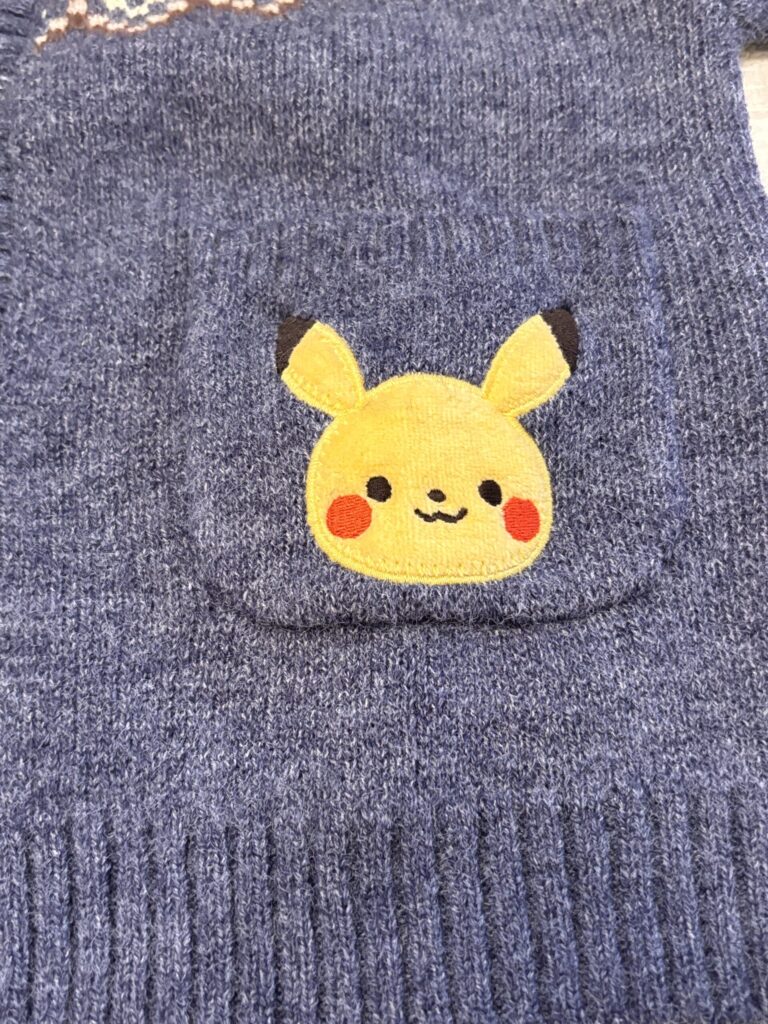 2026秋モンポケ×petit main購入品・ニットカーディガン
