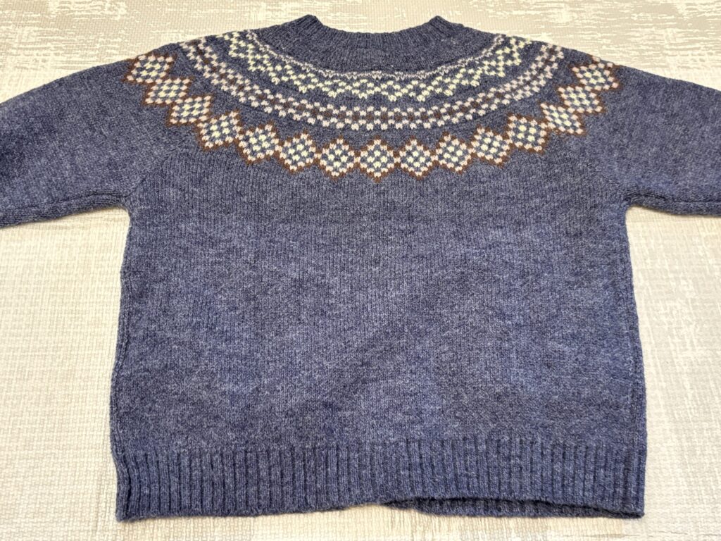 2026秋モンポケ×petit main購入品・ニットカーディガン